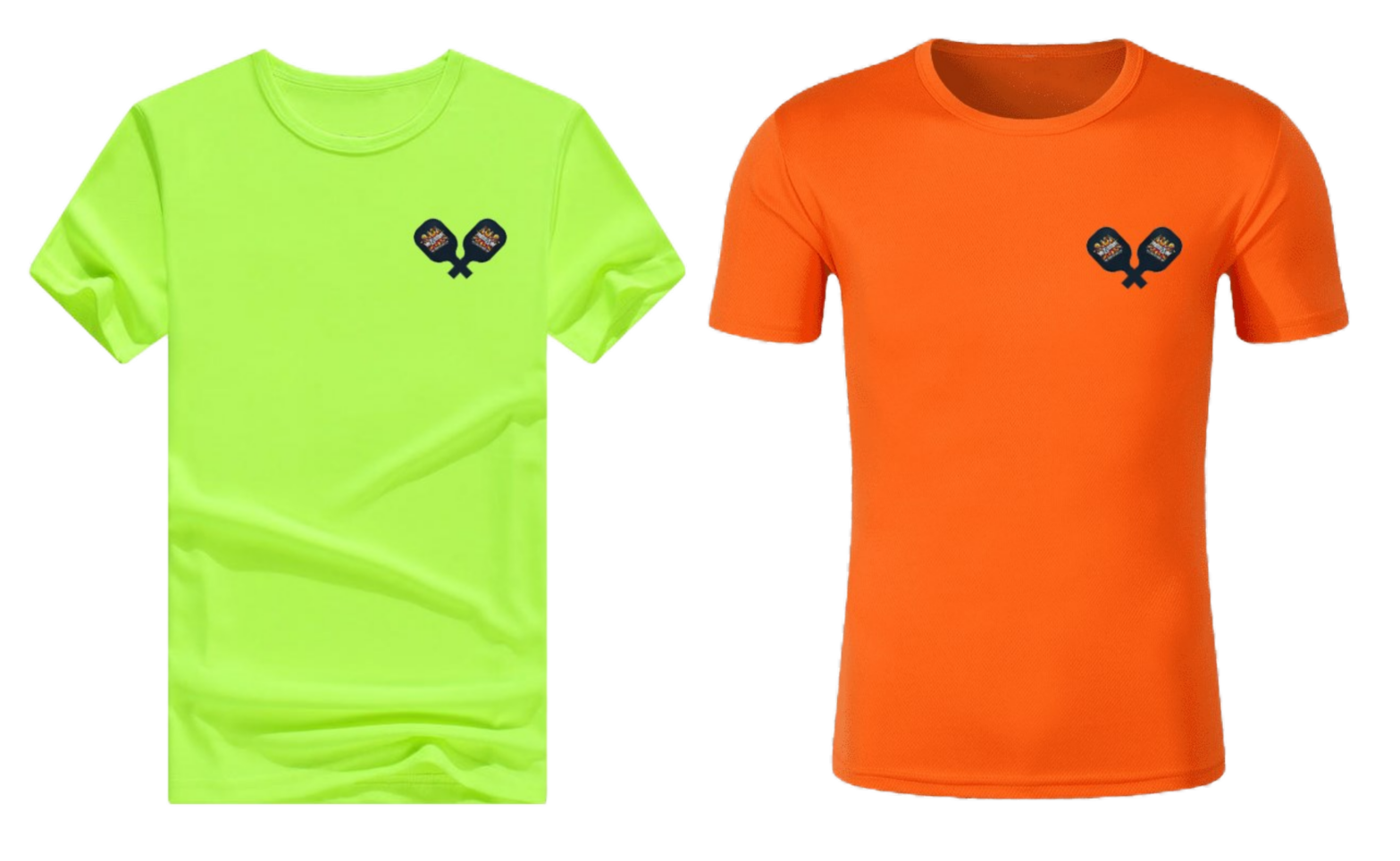 PaddleZlam Logo Polyester Quick Dry Fit Sport Tshirt